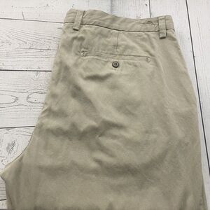 Tommy Bahama Men's W42 x L30 Tan Silk & Cotton Straight Khaki Chino Pants